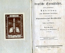 Kurze deutsche Sprachlehre, nebst zweckmässiger Anleitung zum Gebrauche derselben, so …