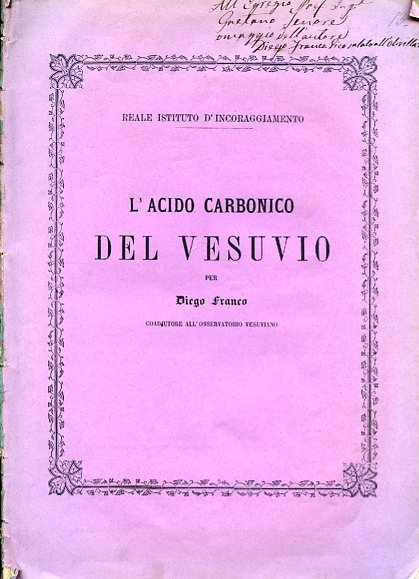 L'acido carbonico del Vesuvio