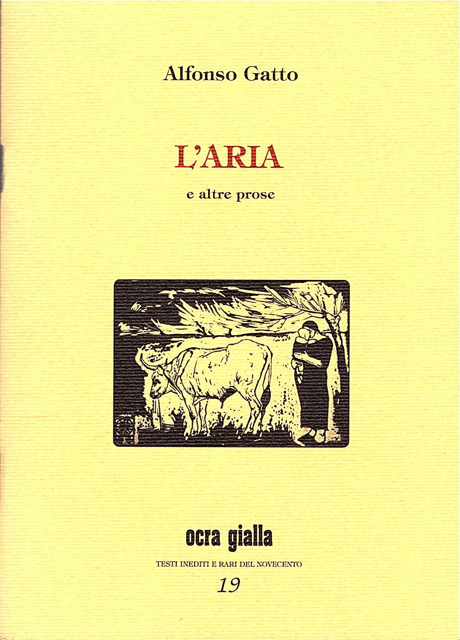 L' aria e altre prose. A cura di Cristina Nesi