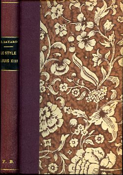 L'art de reconnaître les styles. Le style Louis XIII