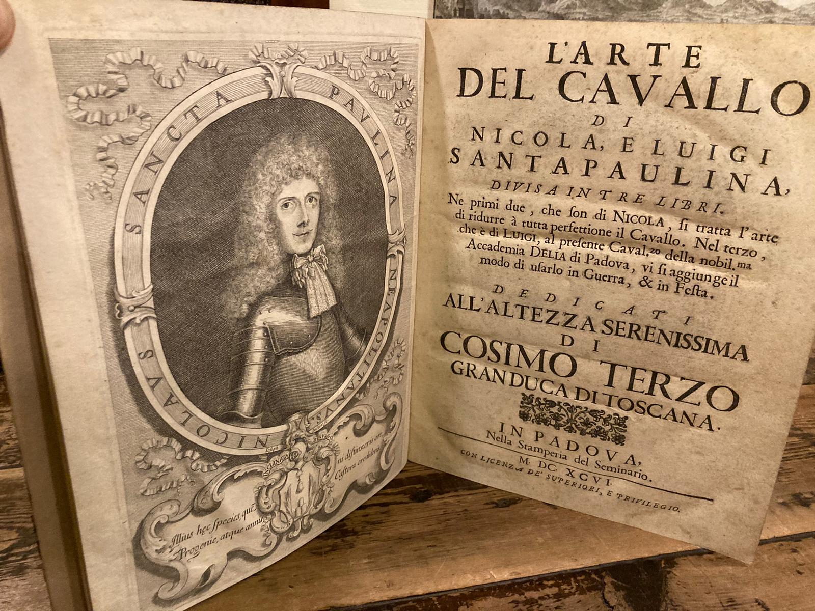 L'arte del cavallo, divisa in tre libri. Ne primi due, …