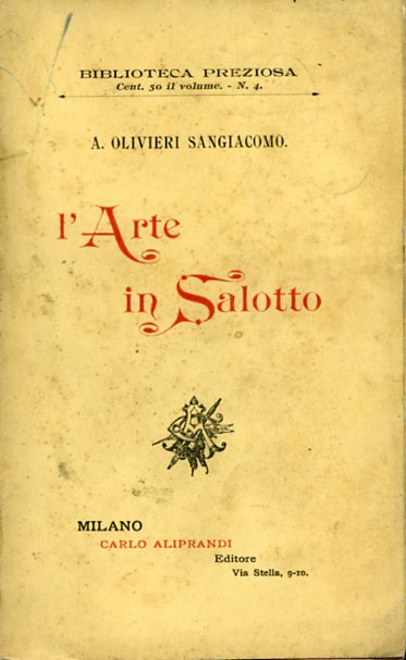 L'Arte in Salotto. Idillio di fiori. Scena unica - Il …