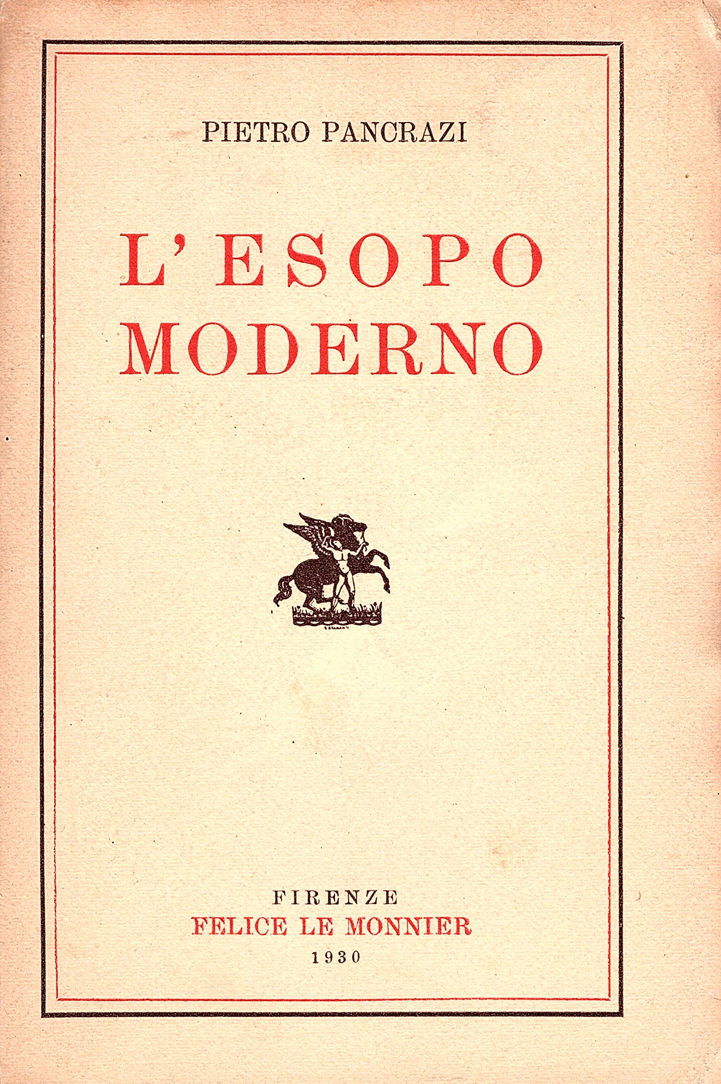 L'Esopo moderno