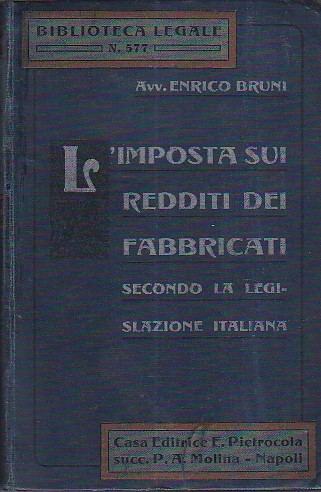 L' imposta sui Redditi dei Fabbricati secondo la Legislazione Italiana