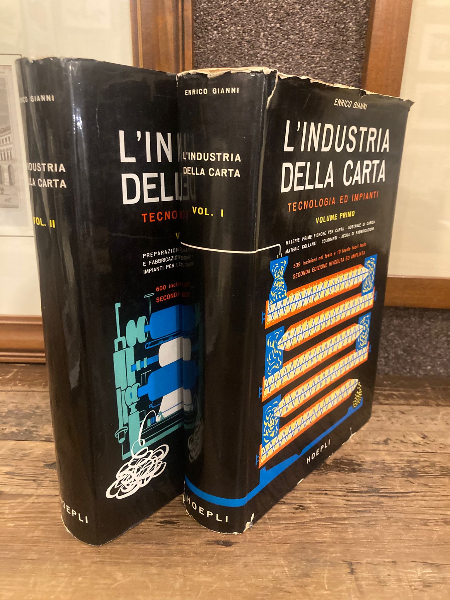 L' industria della carta. Tecnologia ed impianti. Vol. I con …