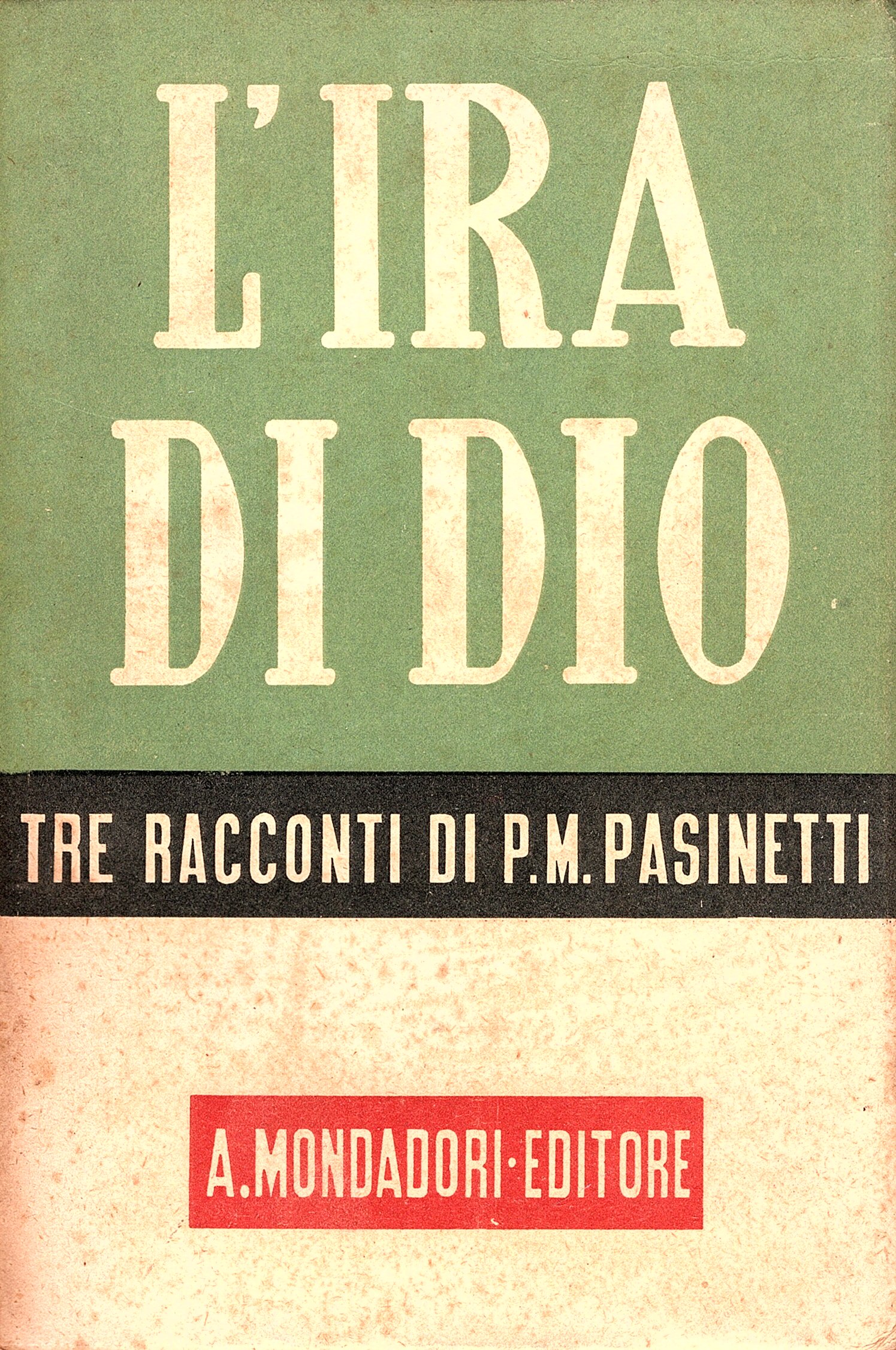 L'ira di Dio. Tre racconti