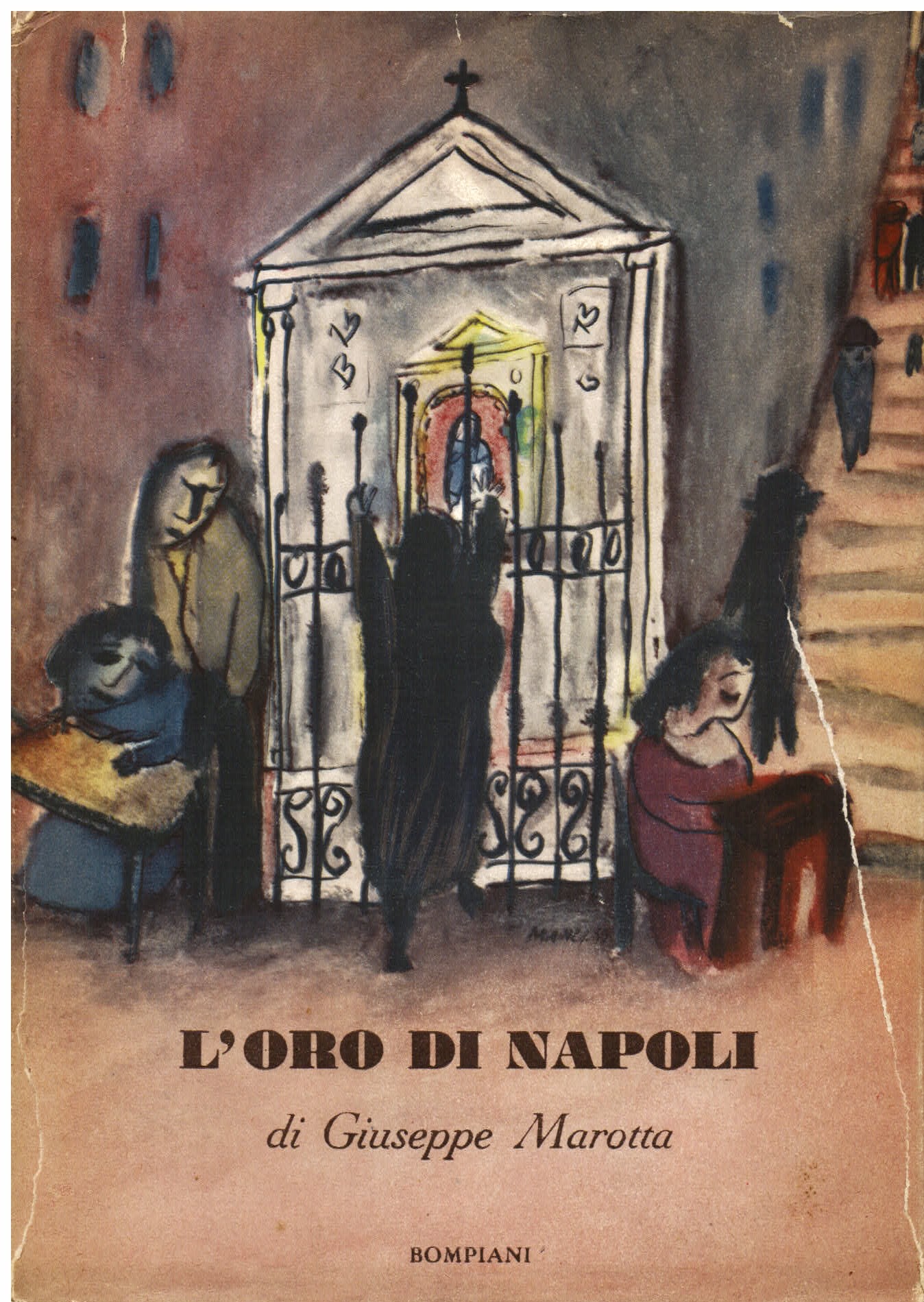 L' oro di Napoli. Con otto tavole a colori di …