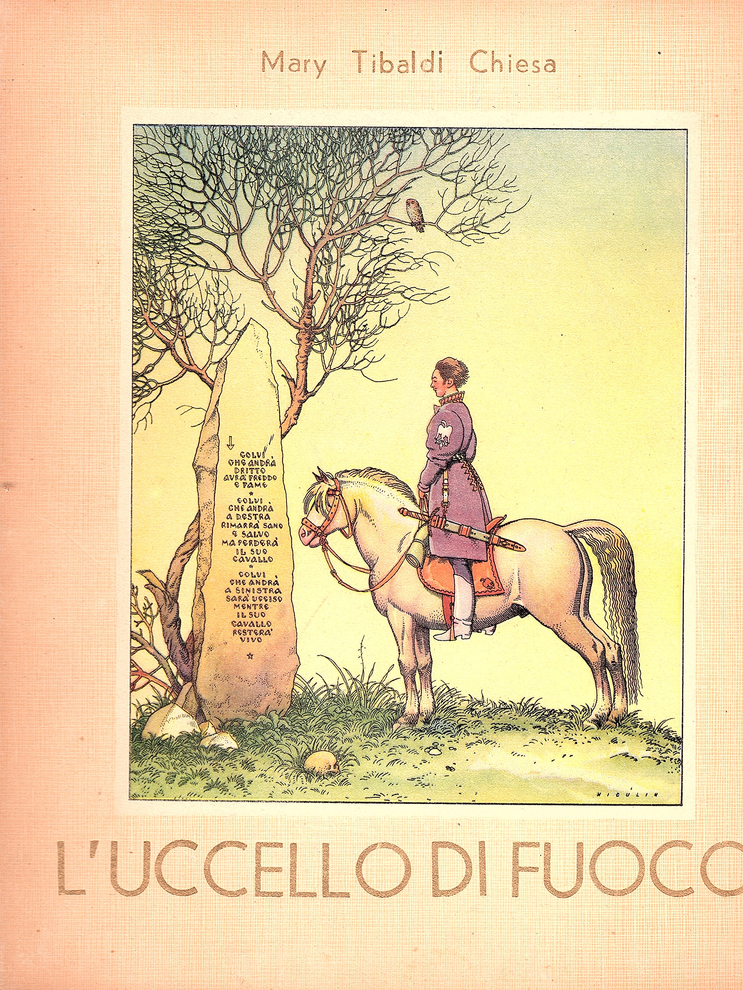 L' Uccello di Fuoco. Illustrato da Vsevolod Nicùlin