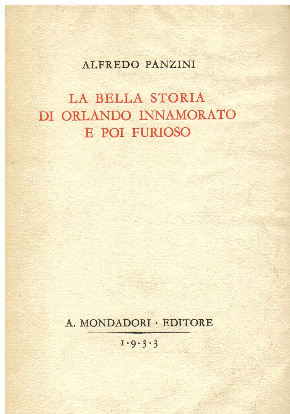 La bella storia di Orlando innamorato e poi furioso