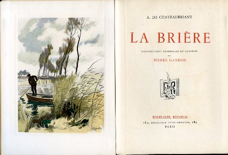 La Brière. Illustrations originales en couleurs de Pierre Gandon