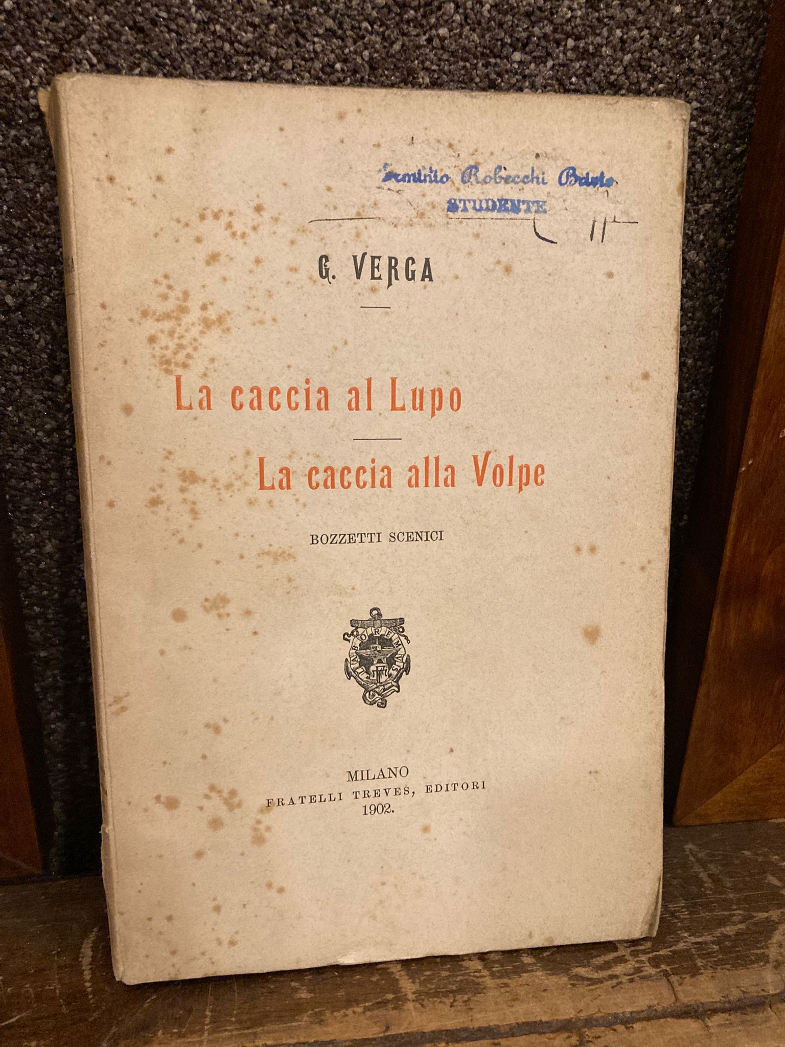 La caccia al Lupo - La caccia alla Volpe. Bozzetti …