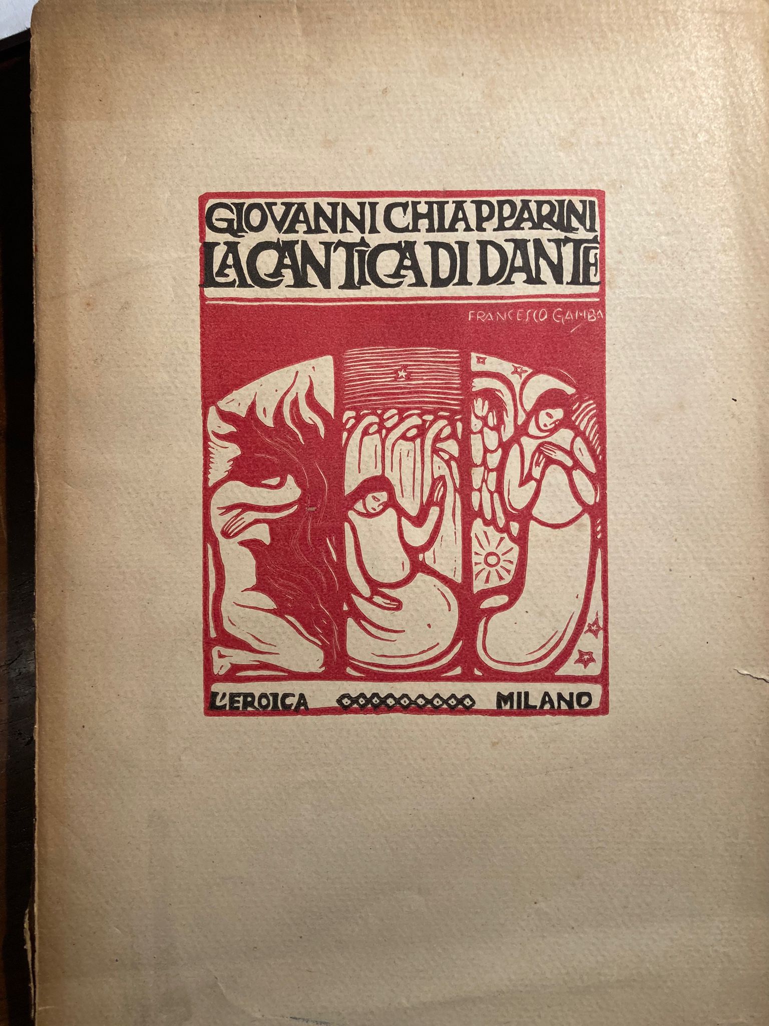 La cantica di Dante
