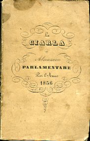 La Ciarla. Almanacco Parlamentare per l'anno 1856. Studi
