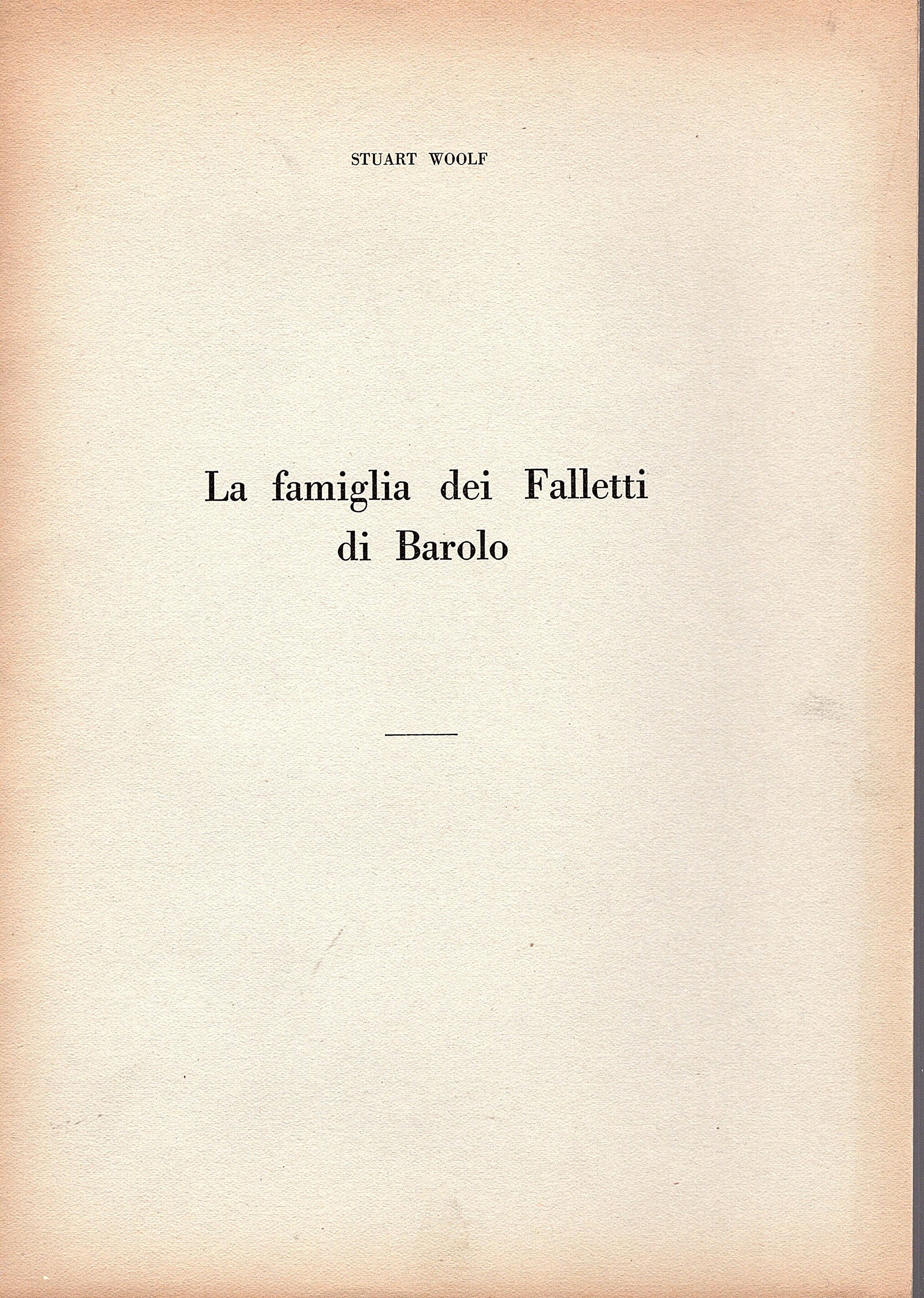 La famiglia dei Falletti di Barolo. Estratto dal Bollettino dalla …