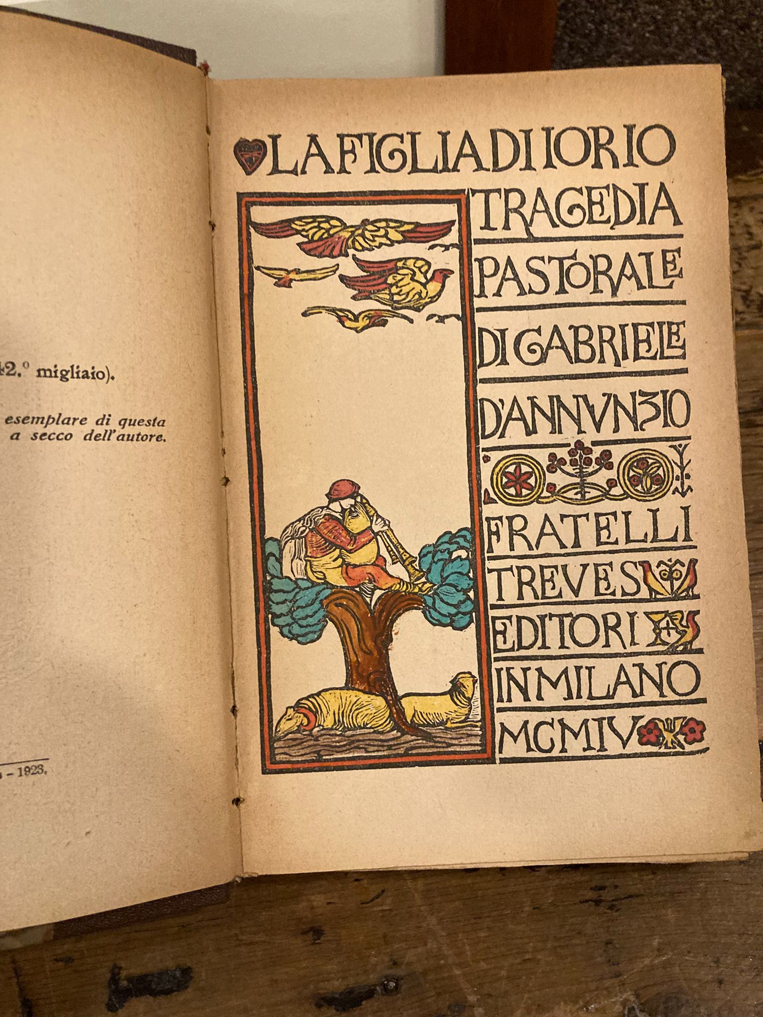 La figlia di Iorio. Tragedia pastorale [14° impressione dal 39° …
