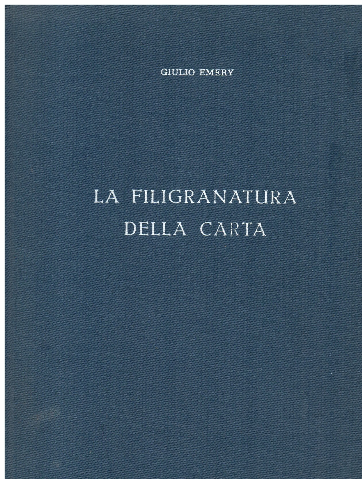 La filigranatura della carta