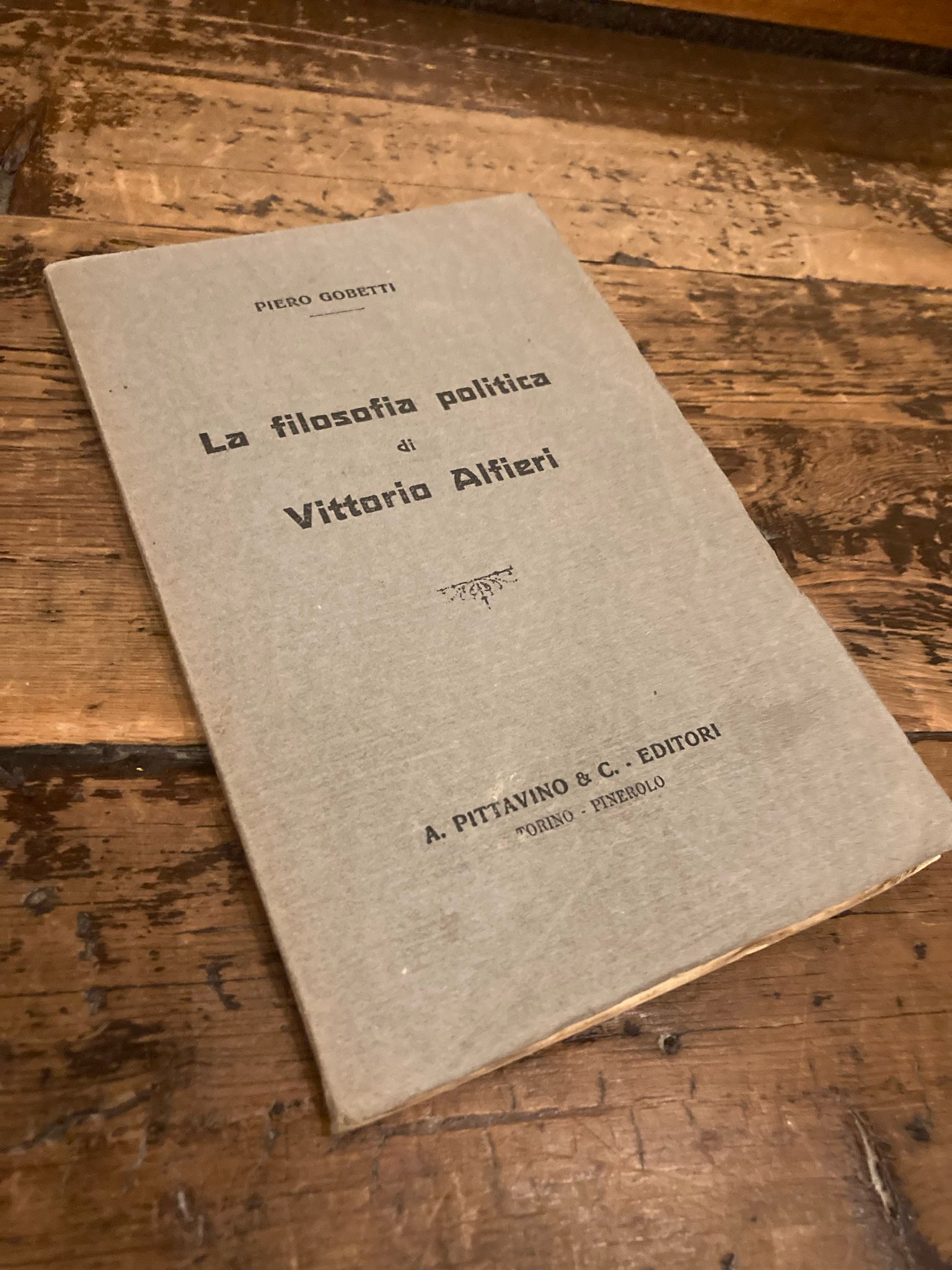 La filosofia politica di Vittorio Alfieri
