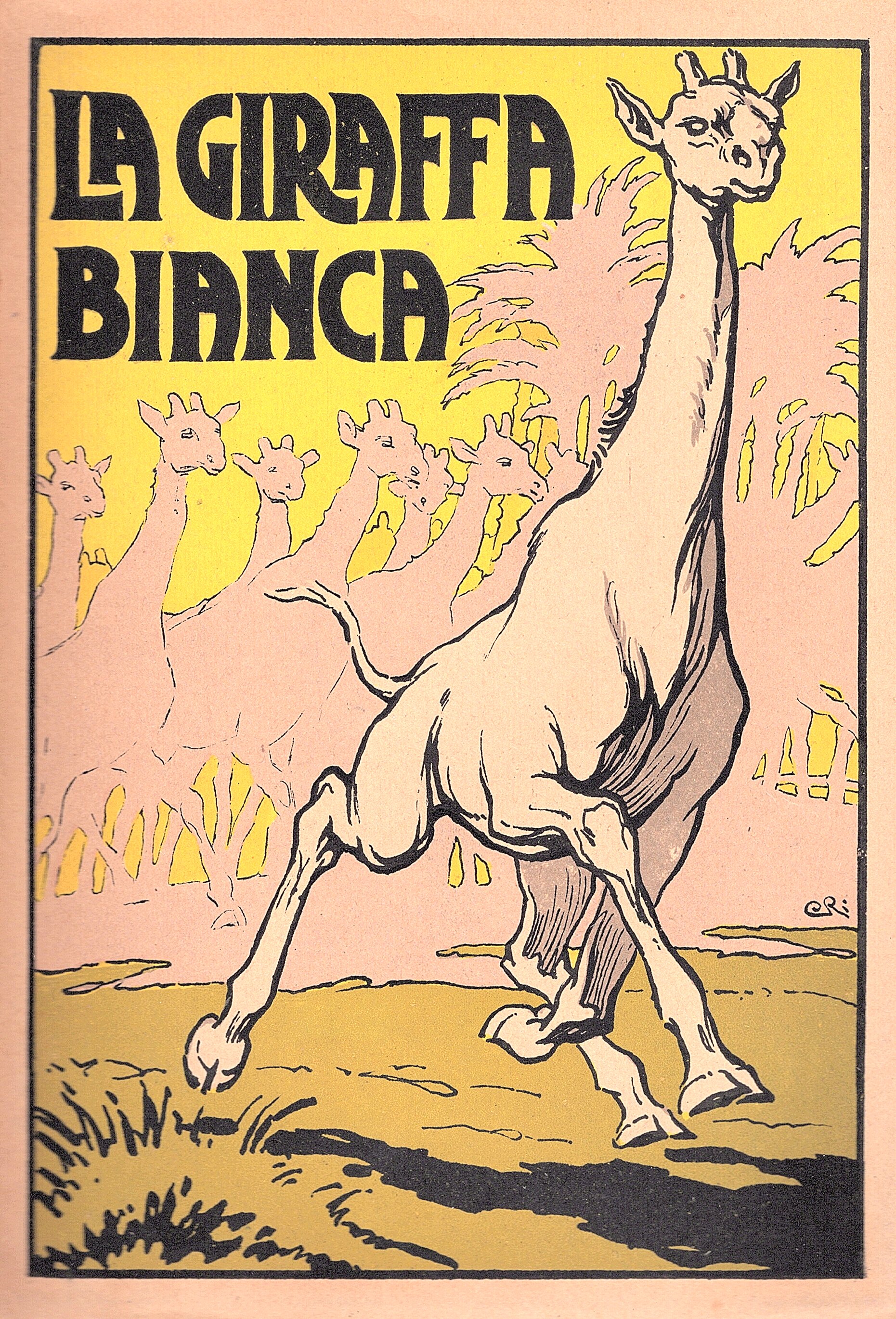 La Giraffa Bianca. Romanzo di avventure