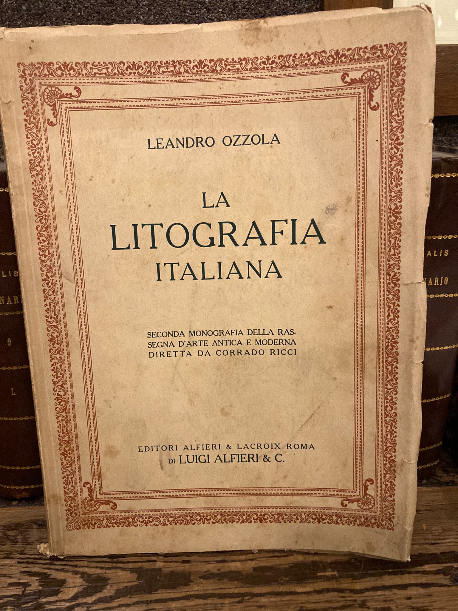 La litografia italiana. Dal 1805 al 1870