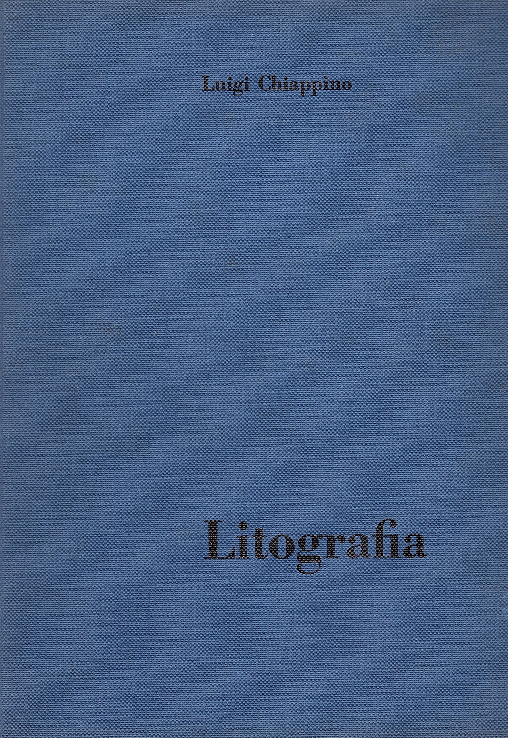 La Litografia, per l'istituto Professionale e per i Corsi Complementari