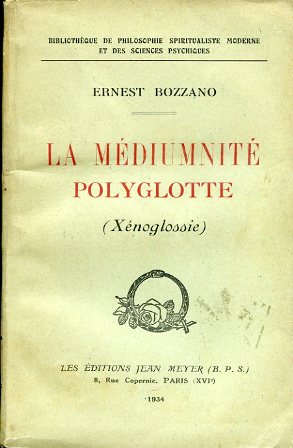 La médiumnité polyglotte (Xénoglossie)