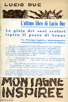 La montagne inspirée. Poèmes
