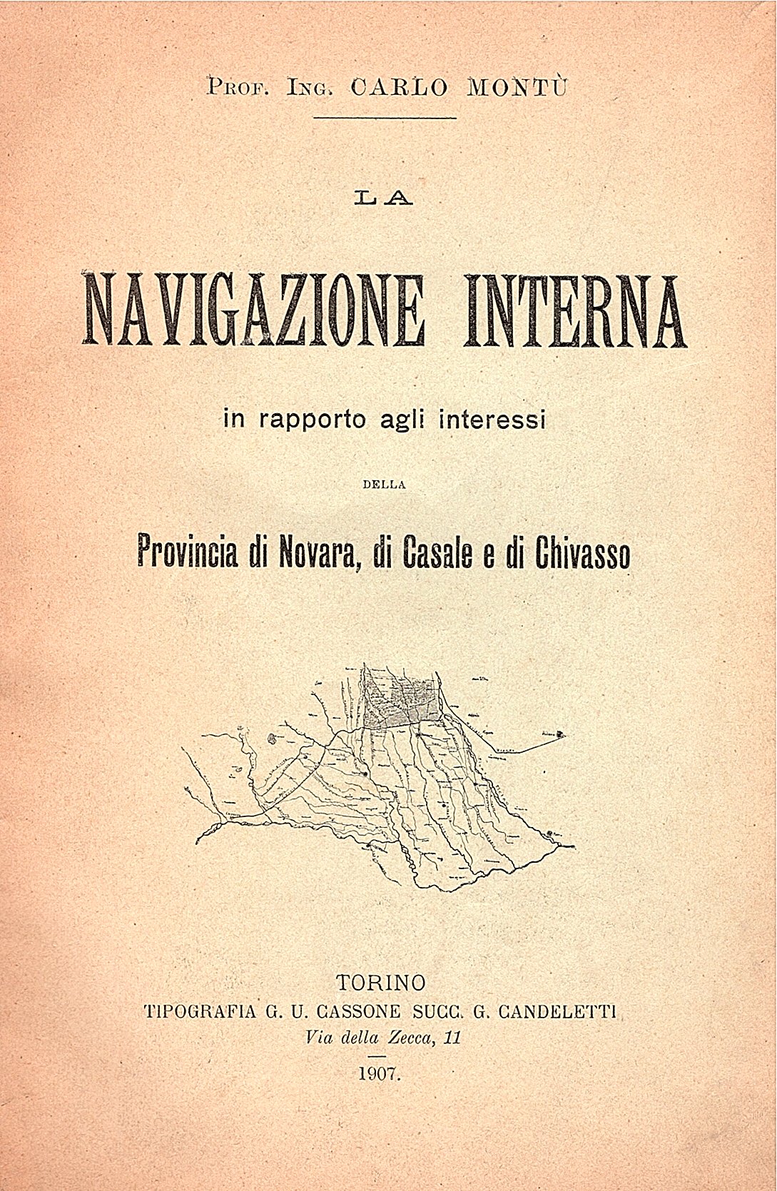 La navigazione interna in rapporto agli interessi della Provincia di …