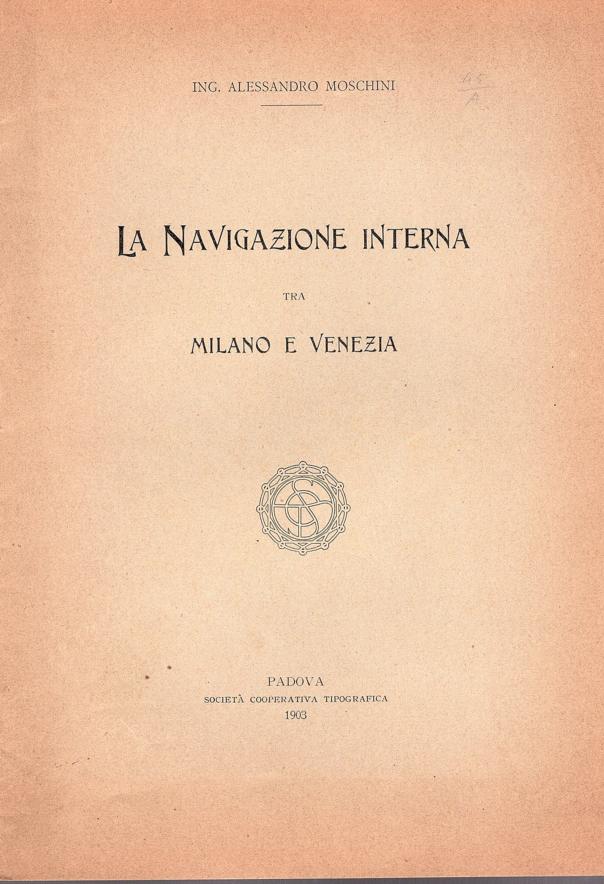 La navigazione interna tra Milano e Venezia