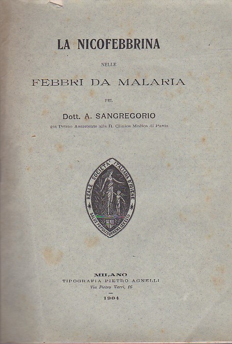 La nicofebbrina nelle febbri da malaria
