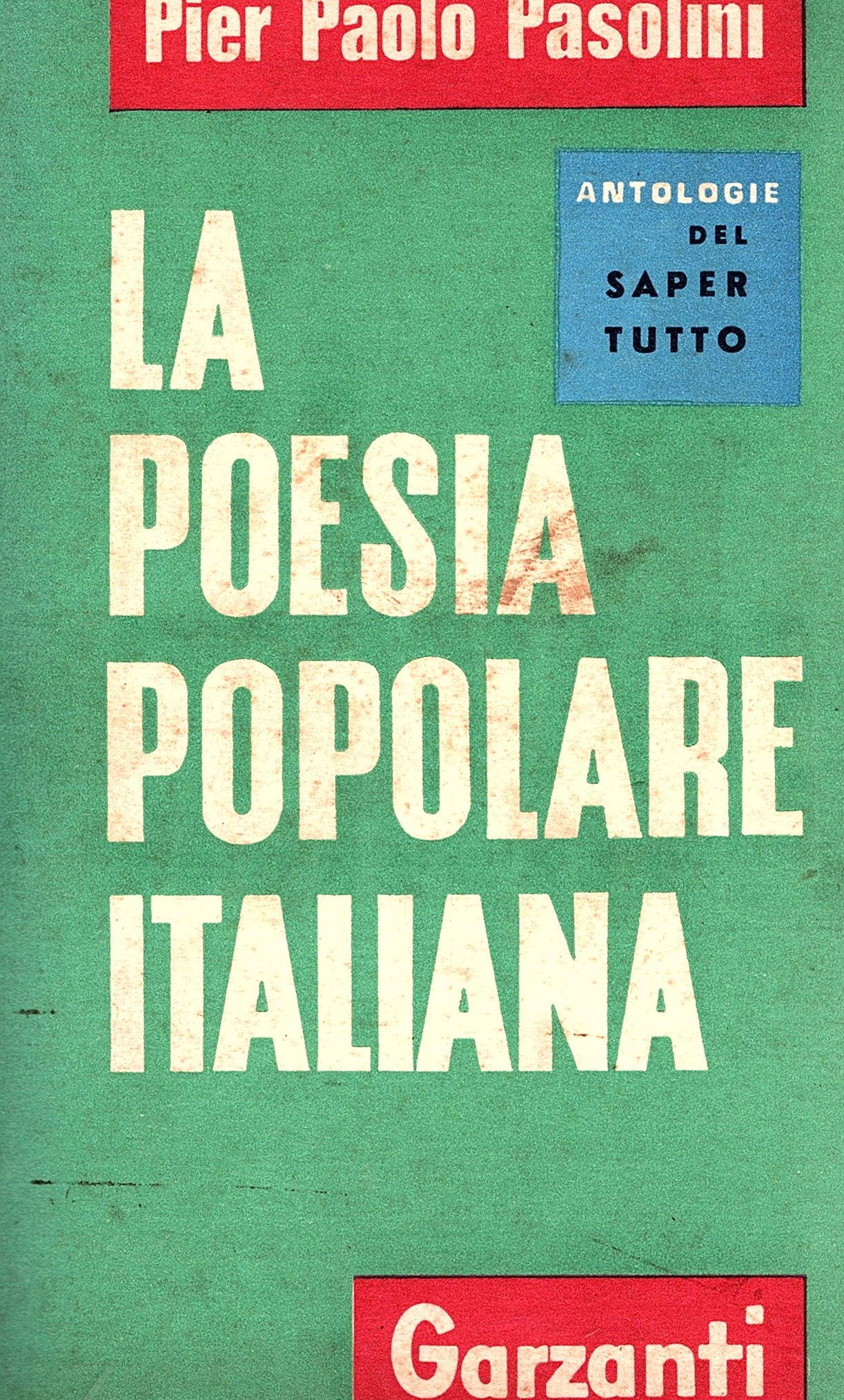 La poesia popolare italiana