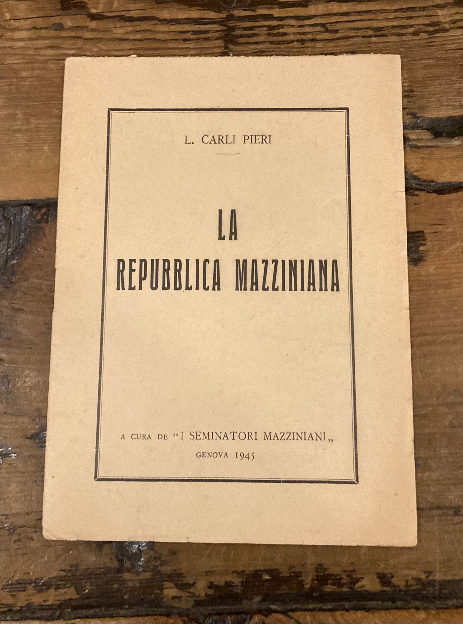 La Repubblica mazziniana