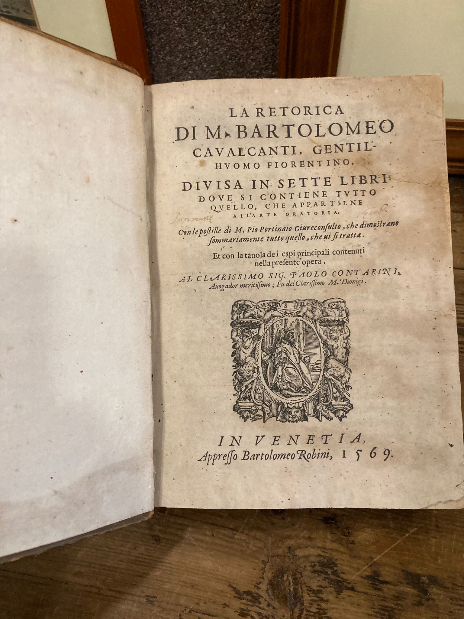 La Retorica. Divisa in sette libri, dove si contiene tutto …