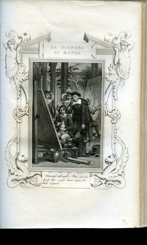La Signora di Monza. Storia del secolo XVII. Edizione illustrata …