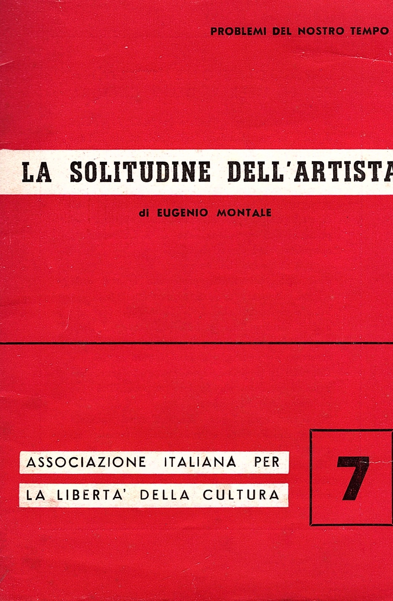 La solitudine dell'artista