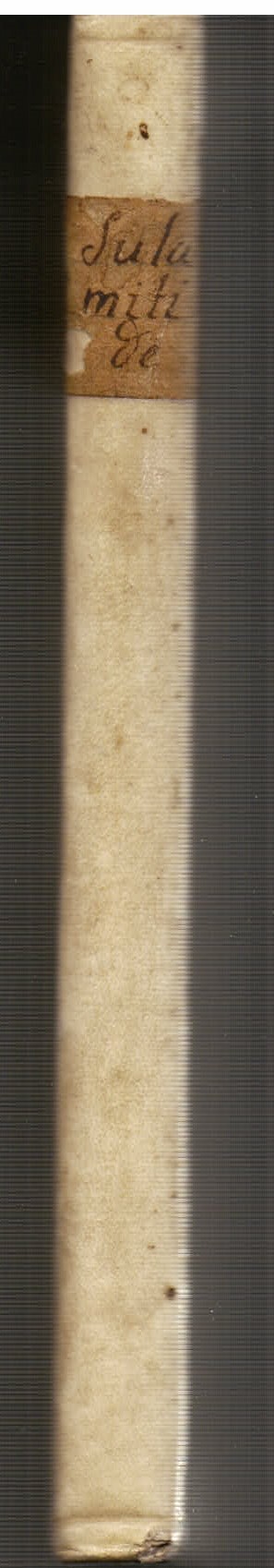 La sulamitide. Boschereccia sagra di Neralco pastore arcade