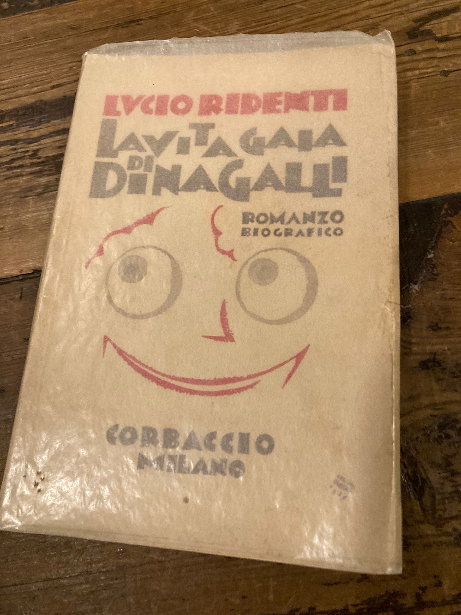 La vita gaia di Dina Galli. Romanzo biografico. Copertina e …