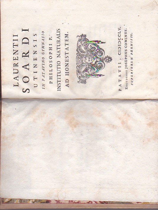 Laurentii Soardi Utinensis in Patavino Gymnasio philosophi p. Institutio naturalis …