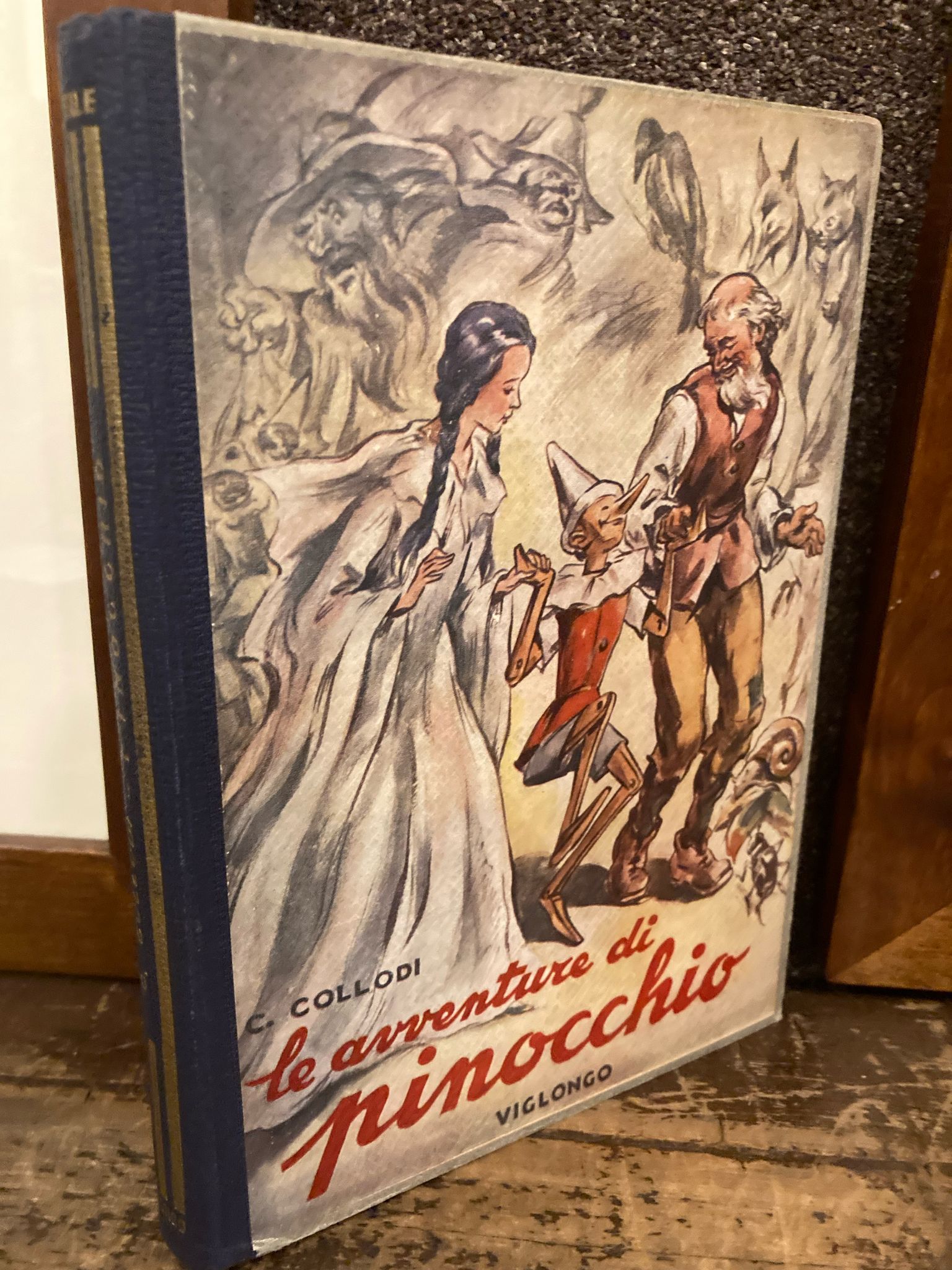 Le avventure di Pinocchio. Copertina, tavole fuori testo e illustrazioni …