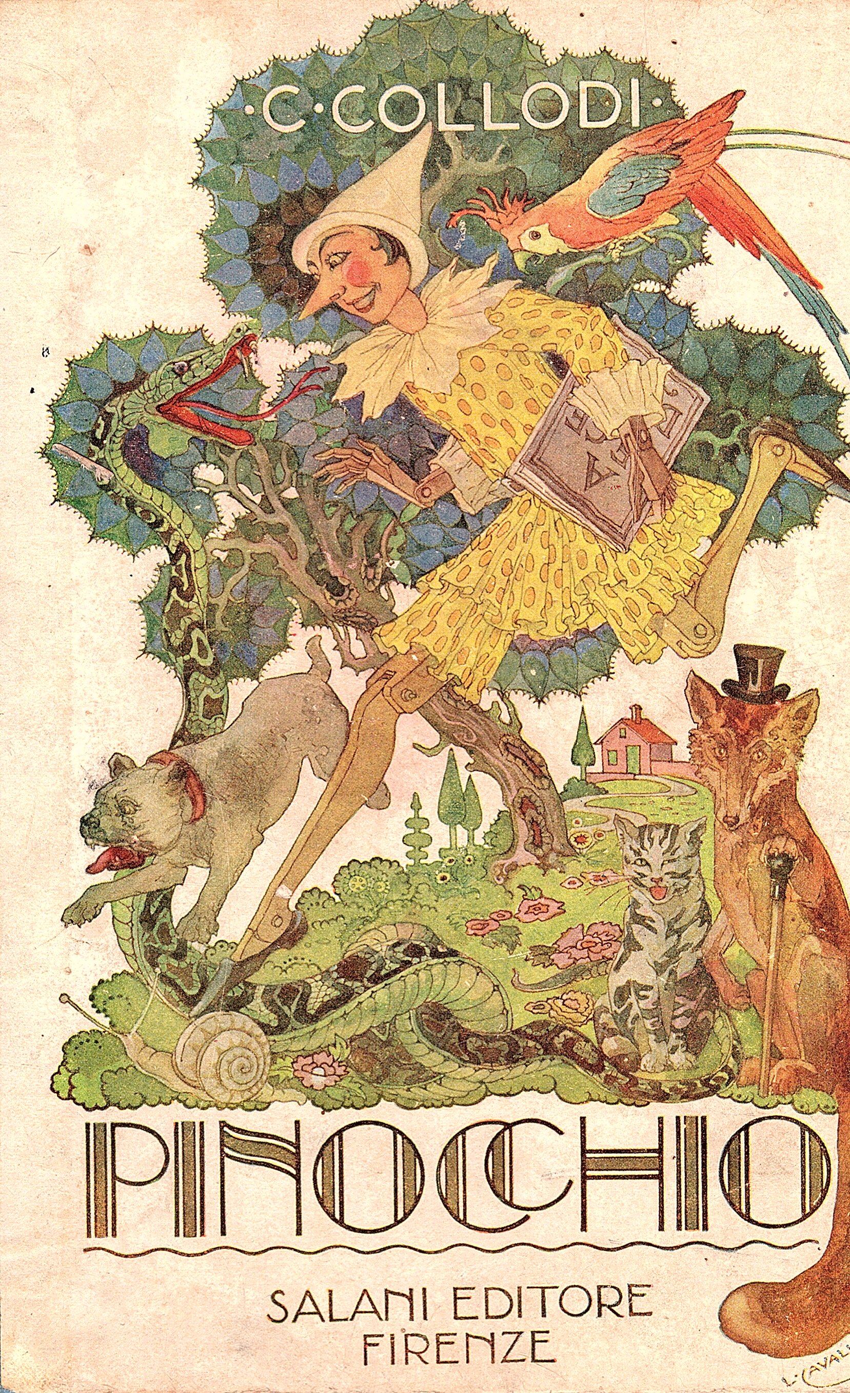 Le avventure di Pinocchio. Storia di un burattino. Illustrata da …