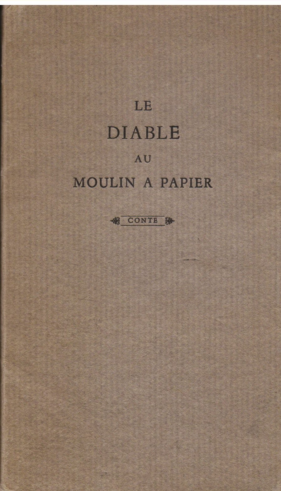 Le Diable au Moulin a papier