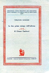 Le due prime stampe dell'odicina 'Ave' di Giosue Carducci