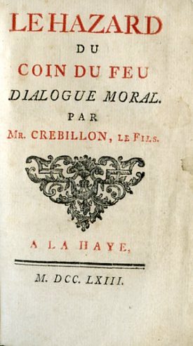 Le Hazard du coin du feu, dialogue moral