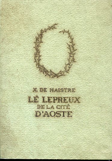 Le Lépreux de la Cité d'Aoste
