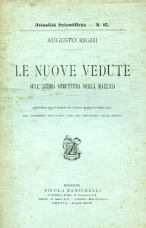 Le nuove vedute sull'intima struttura della materia. Discorso pronunciato in …