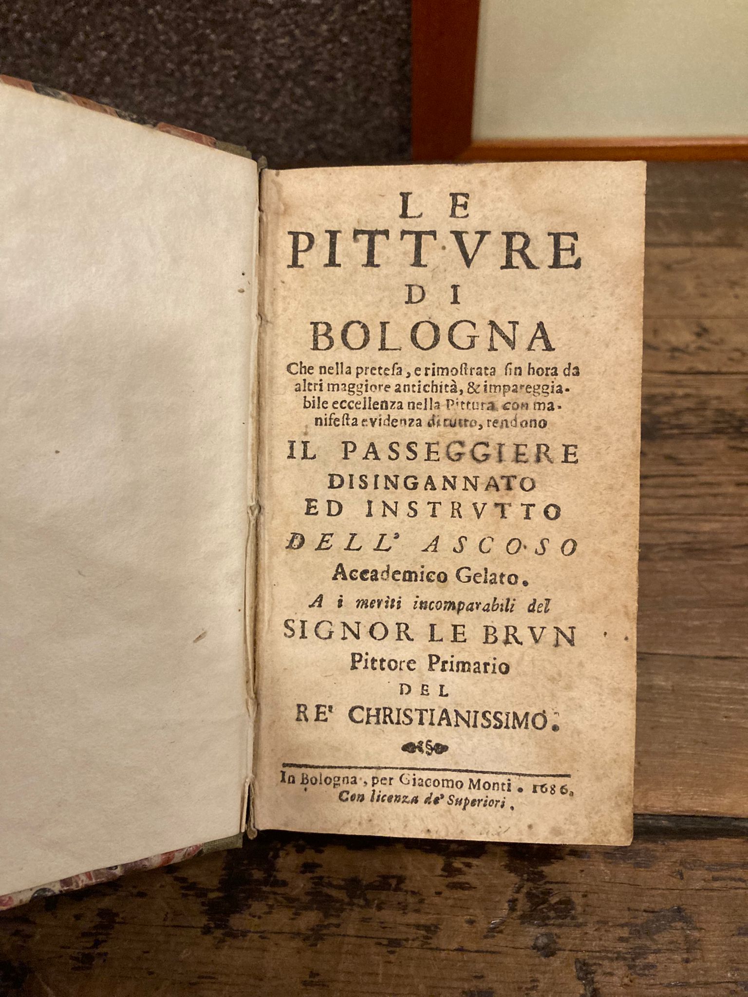 Le pitture di Bologna che nella pretesa e rimostrata sin …