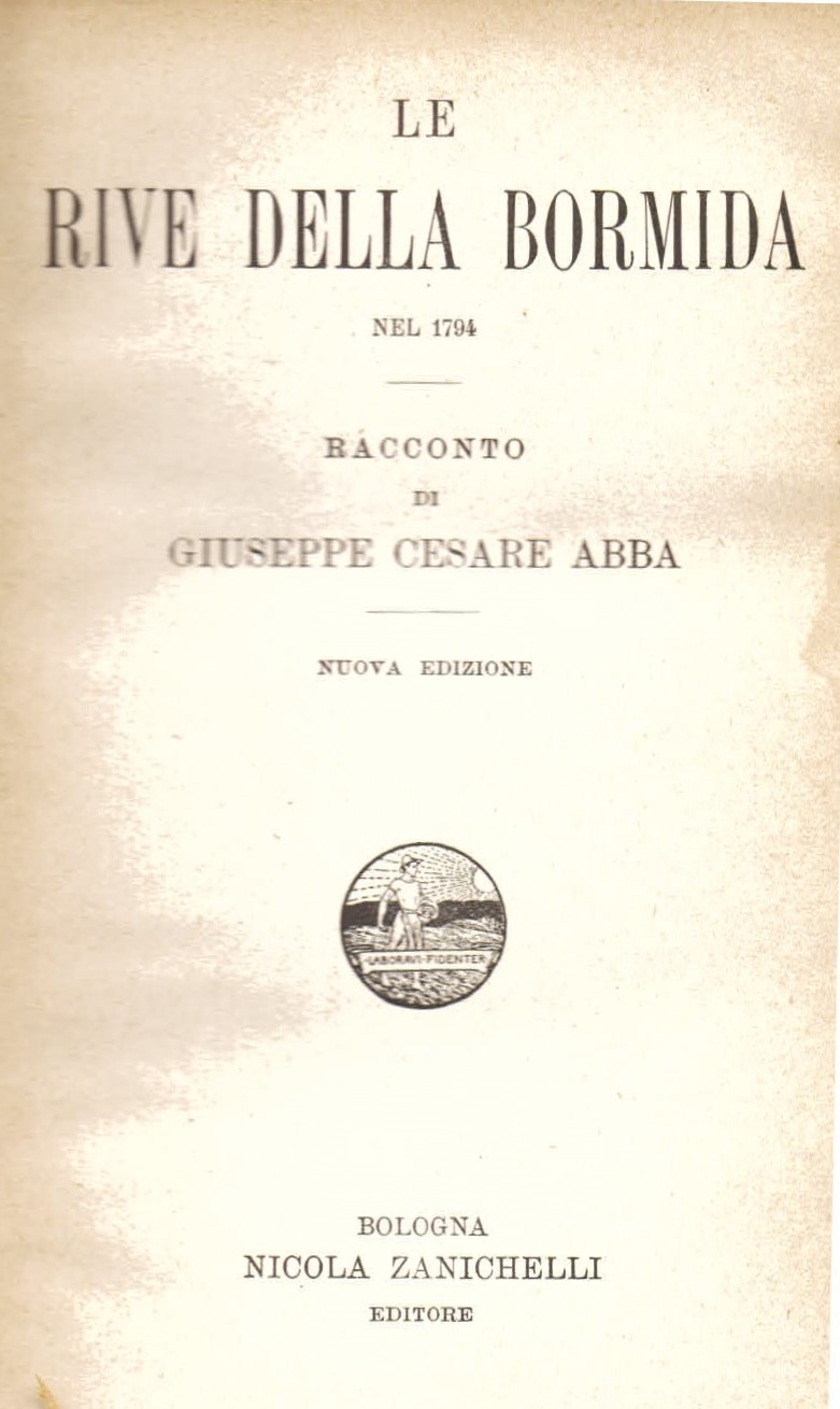 Le Rive della Bormida nel 1794. Nuova edizione