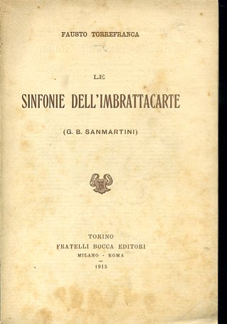 Le sinfonie dell'imbrattacarte (G. B. Sanmartini)