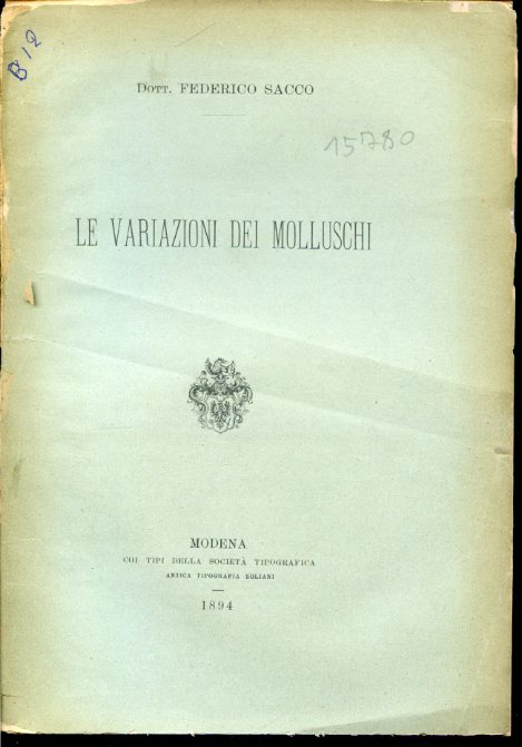 Le variazioni dei molluschi