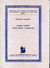 Legature cesellate d'orafi italiani a Mogoscioaia