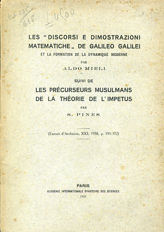 Les 'Discorsi e Dimostrazioni matematiche' de Galileo Galilei et la …